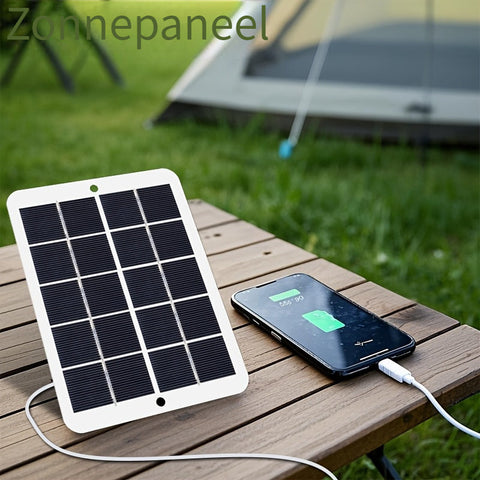 Tragbares Solarpanel mit USB – Immer und Überall Energie