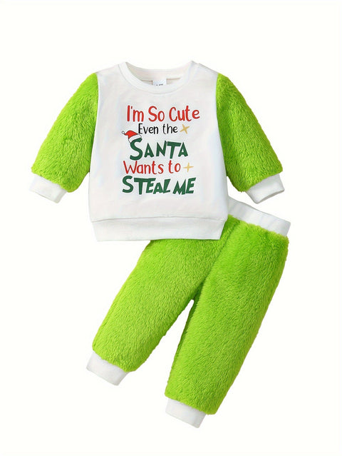 Blumiges Weihnachts-Baby-Set - Für Gemütliche Festfreude