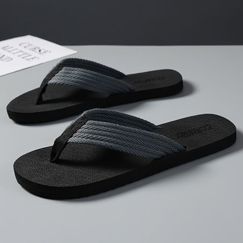 Bequeme Herren Sandalen – Stilvolle Flip Flops mit Rutschfester Sohle für Sommerwanderungen