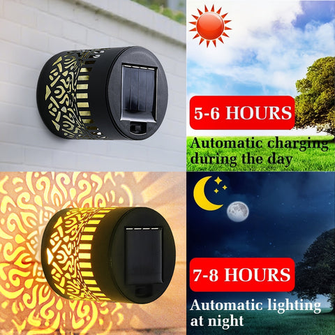 SolarGlow Duo Außenwandbeleuchtung – Elegant und Wetterfest