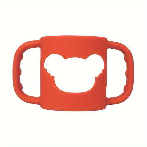 SnuggleGrip Silikonflaschenhalter für Babys – Weich & Flexibel