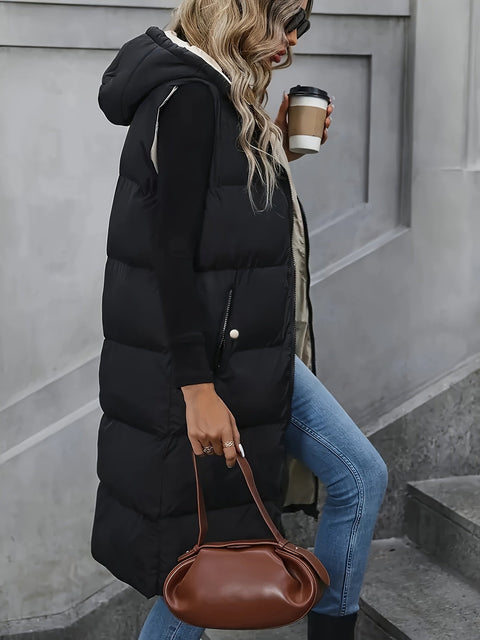 Eva Puffy Weste - Stilvoll und Warm für Damen im Herbst und Winter