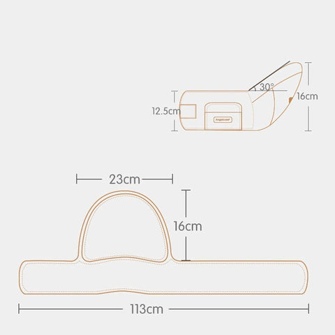 Ergonomischer Hüftträger - Komfort für Eltern und Kind