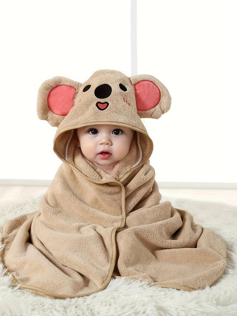 SnuggleSoft Baby Kapuzenhandtuch – Schnell trocknend & Ultra weich