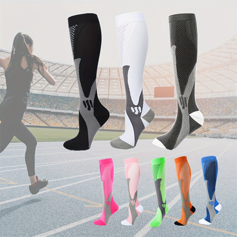 Sport Kompressionssocken für Damen – Atmungsaktiv und Unterstützend für Aktivitäten und Erholung