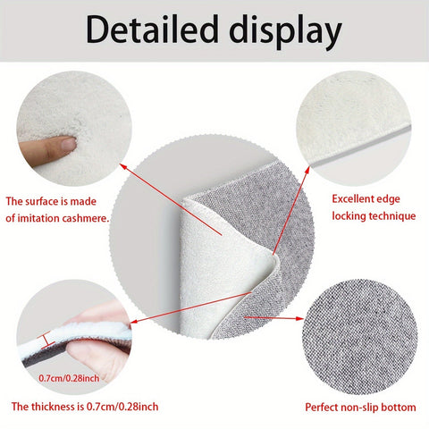 Blätter Badmatte – Absorbierend, Plüsch und Komfortabel für das Badezimmer
