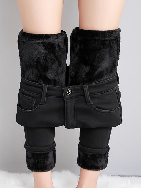 Lotte Warme Skinny Jeans - Komfortabel und Stilvoll für die Kalten Tage