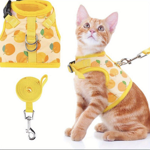 KittyComfort Geschirrset - Für Gemütliche Spaziergänge und Abenteuer