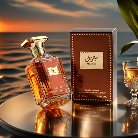 Mousuf Mannen Eau de Parfum – Sandelholz & Amber Essenz