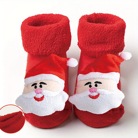Süße Weihnachtsbaby-Söckchen - Für Warme Füßchen