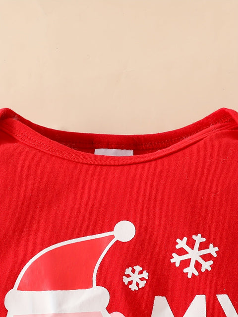 Niedliches Weihnachtsstrampler-Set - Für die ersten Weihnachtsmomente deines Babys