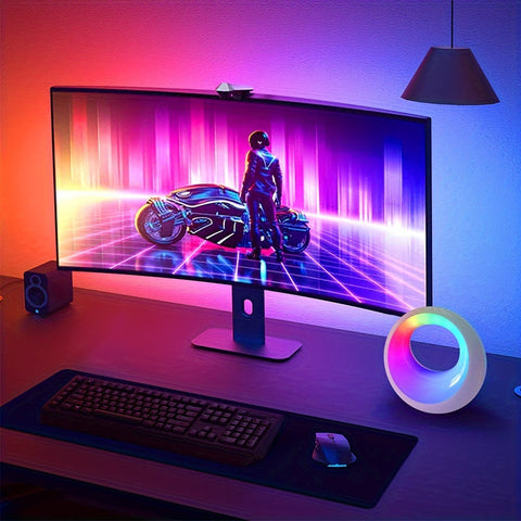 Bunte Ringlampe - Bringen Sie Leben und Atmosphäre in Ihren Raum