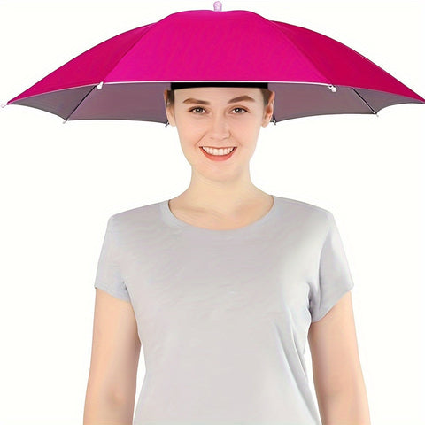 SunShade Regenschirmhut – Leicht, UV-schutz und freihändig