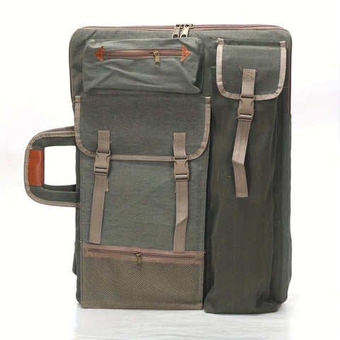 Canvas Zeichenbrett Rucksack – Praktisch, Langlebig und Einfach Mitnehmbar