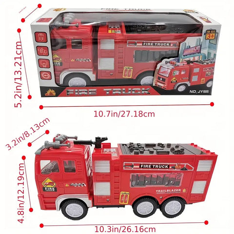 Leuchtende Feuerwehrwagen - Abenteuerliches Spielzeug für Kinder