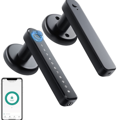Smart Türknopf mit Fingerabdruck - Sicherheit und Komfort in Einem