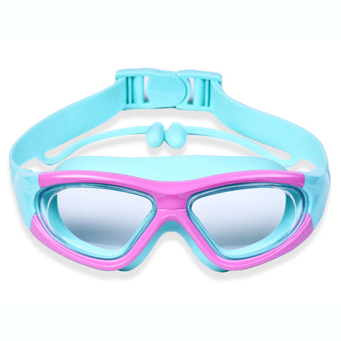 Kinder Schwimmbrille mit Großem Rahmen – Komfortabel & Anti-Beschlag für Schwimmvergnügen