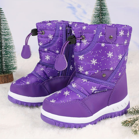 Fröhliche Winterstiefel für Kinder - Wärme und Spaß im Schnee