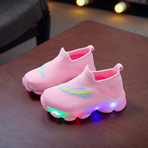 Leuchtende Sneakers für Mädchen – Atmungsaktiv und Bequem für Alle Jahreszeiten