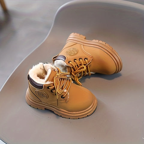 Trendige Fleece-Stiefel für Jungen - Warm und Wasserdicht