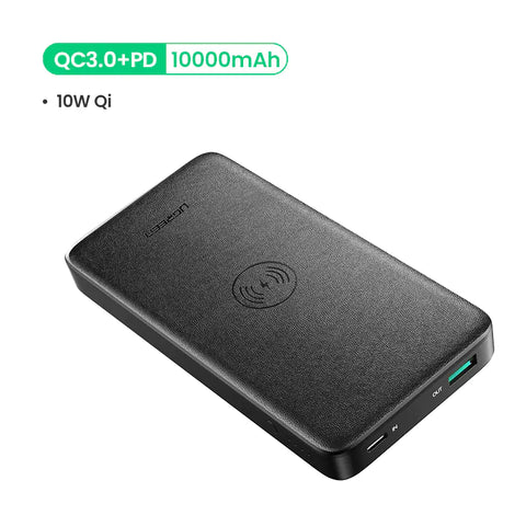 Drahtloses Schnelllade-Powerbank – 10.000mAh Doppelausgang