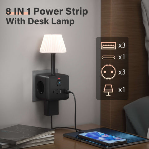 Smart 8-in-1 Nachtlampe - Für Smarte Lösungen und Beleuchtung