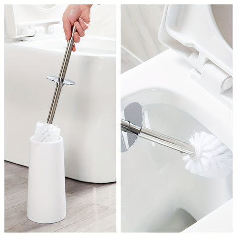 Minimalistische Toilettenbürsten Set – Nachhaltig und Handlich für Badezimmergebrauch