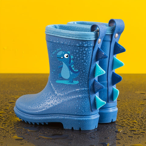 Dino Abenteuer Gummistiefel für Kinder - Für Trockene Füße im Regen