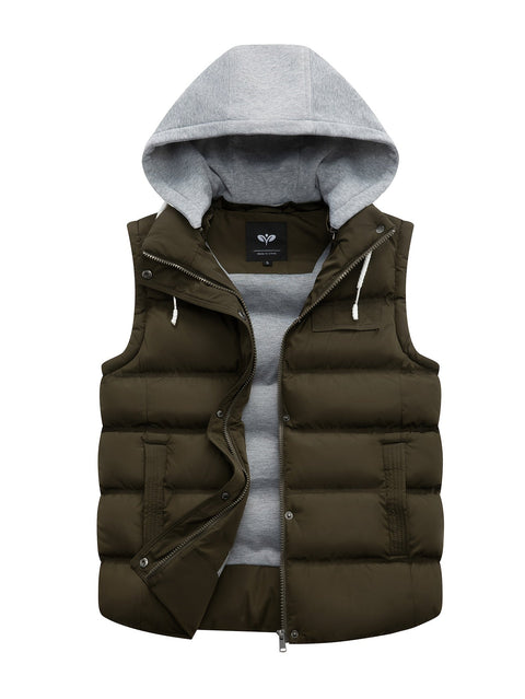 Gepolsterte Damenweste mit Kapuze – Stilvolle und Warme Winterjacke ohne Ärmel