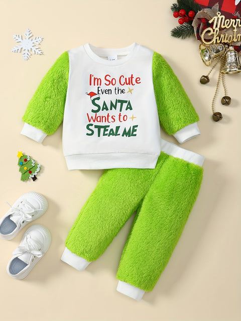 Blumiges Weihnachts-Baby-Set - Für Gemütliche Festfreude