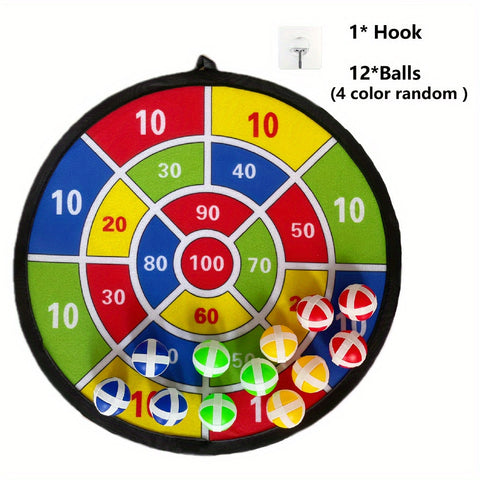 Sticky Dart Ball Set - Interaktives Familien-Dartspiel für drinnen und draußen