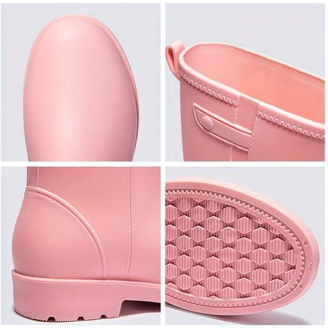 Lotte Damen Regenstiefel - Einfach und Wasserdicht für Outdoor-Abenteuer