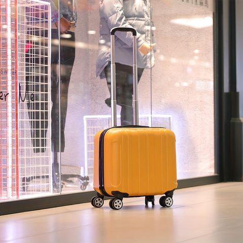 Stylischer 18-Zoll Koffer – Flugzeug Kabinenkoffer mit geräuschlosen Spinner-Rädern und robuster Konstruktion