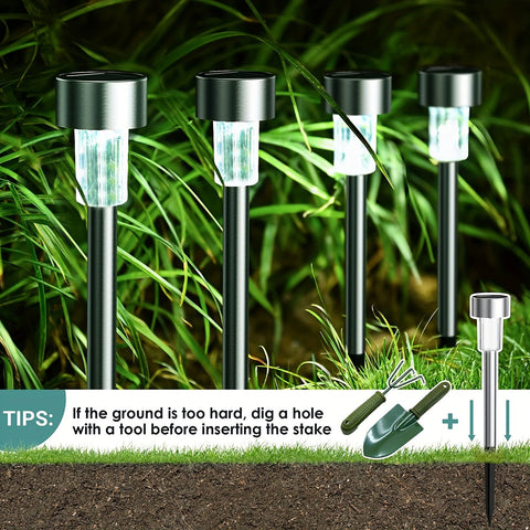 SolarBeam Sensor Gartenlampen Set – Für stilvolle Außenbeleuchtung