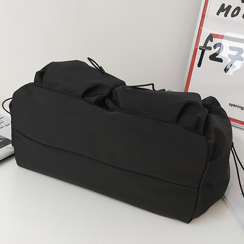 UrbanEase Umhängetasche – Zugband Schultertasche mit großer Kapazität