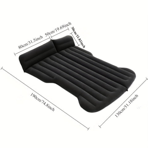 RoadRest Aufblasbares Auto Bett – Perfekter Reisebegleiter für komfortables Schlafen
