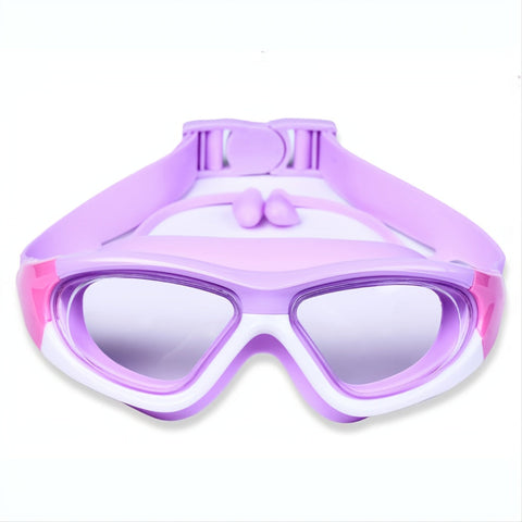Kinder Schwimmbrille mit Großem Rahmen – Komfortabel & Anti-Beschlag für Schwimmvergnügen