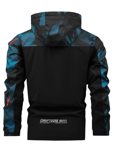 Sportliches Outfit für Männer – Bequemer Hoodie und Lange Hose im Camouflage-Design