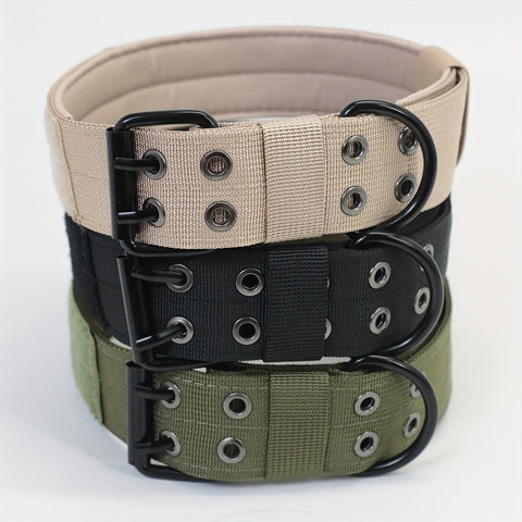 Verstellbare Nylon-Hundehalsband – Komfort und Kontrolle für große Hunde
