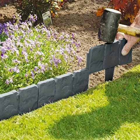 Steinoptik Gartenrand Set – Praktisch und Dekorativ