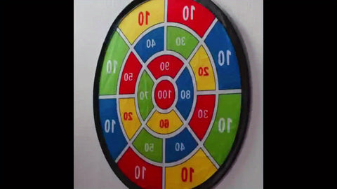Sticky Dart Ball Set - Interaktives Familien-Dartspiel für drinnen und draußen