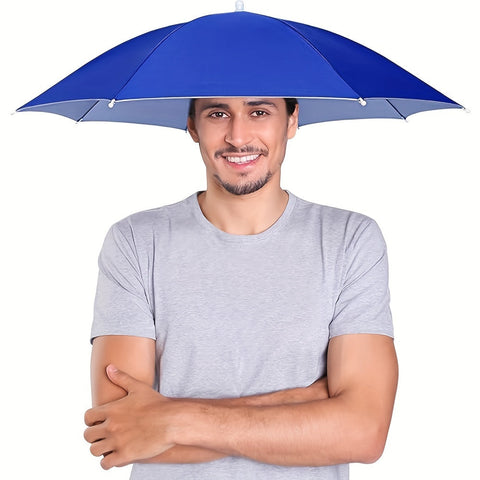 SunShade Regenschirmhut – Leicht, UV-schutz und freihändig