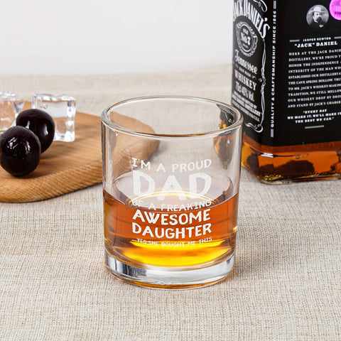 Whiskyglas für den Vatertag - Elegant und Funktional