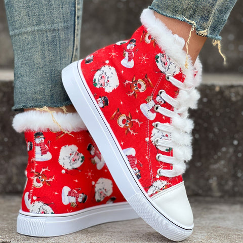 Sanne Weihnachts Sneakers - Für Einen Fröhlichen Winterlook