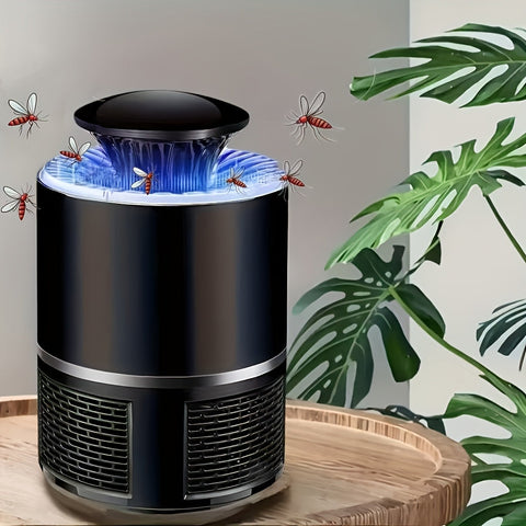 USB Stille Mückenlampe – Automatischer Insektenfänger mit Blauem Licht