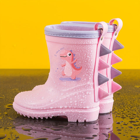 Dino Abenteuer Gummistiefel für Kinder - Für Trockene Füße im Regen