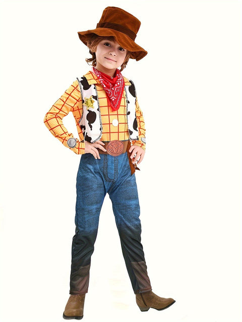 Cowboy Abenteuer Kostüm für Kinder - Für Verspielte und Abenteuerliche Rollen