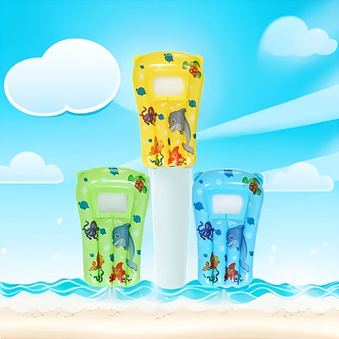 Aufblasbares Schwimmbrett – Eine Größe für Alle mit Lustigem Meereslebewesen-Design