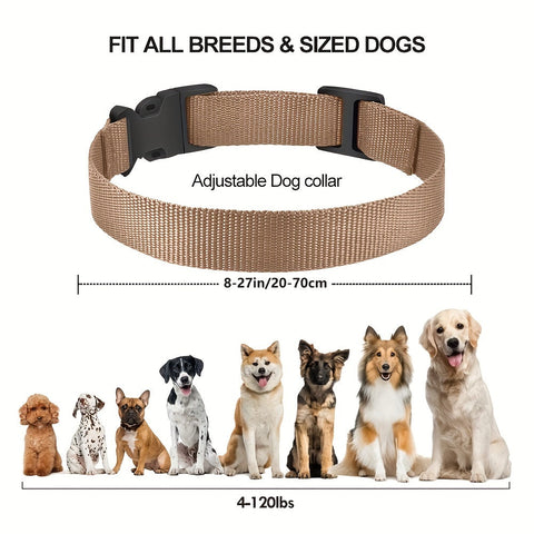 Verstellbare Nylon-Hundehalsband – Komfortabel und Langlebig für Alle Hunderassen