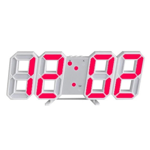 Futuristische LED-Wanduhr – Minimalistisches Design mit intelligenter Zeitanzeige